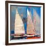 Ghost Sailing-Beth A. Forst-Framed Art Print