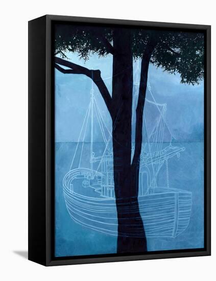 Ghost Ship One, 2012-Graham Dean-Framed Stretched Canvas