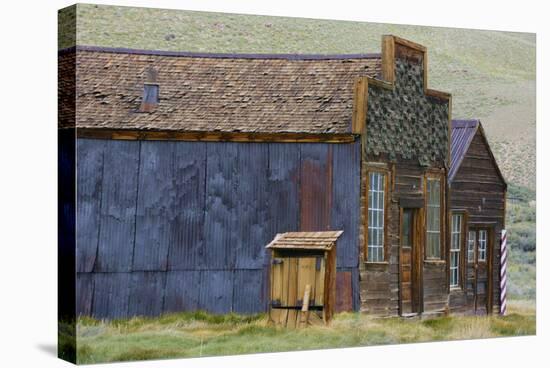 Ghost Town buildings, Bodie State Historic Park, Bodie, California-Michel Hersen-Stretched Canvas