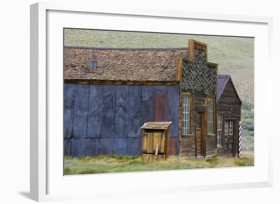 Ghost Town buildings, Bodie State Historic Park, Bodie, California-Michel Hersen-Framed Photographic Print