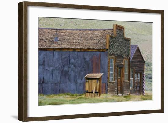 Ghost Town buildings, Bodie State Historic Park, Bodie, California-Michel Hersen-Framed Photographic Print