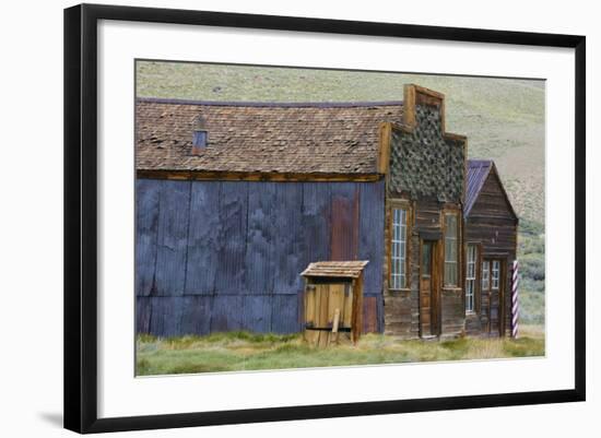 Ghost Town buildings, Bodie State Historic Park, Bodie, California-Michel Hersen-Framed Photographic Print