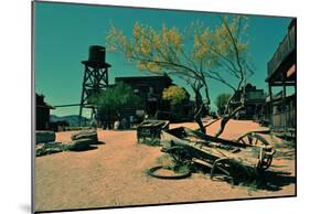 Ghost Town in Scottsdale Arizona-null-Mounted Poster