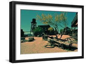 Ghost Town in Scottsdale Arizona-null-Framed Photo