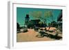 Ghost Town in Scottsdale Arizona-null-Framed Photo