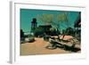 Ghost Town in Scottsdale Arizona-null-Framed Photo