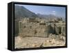 Ghost Town of Izki, Near Nizwa, Sultanate of Oman, Middle East-Bruno Barbier-Framed Stretched Canvas