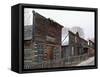 Ghost Town of Nevada City, Montana, USA-Charles Sleicher-Framed Stretched Canvas