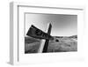 Ghost Town Street Sign, Bodie, California-George Oze-Framed Photographic Print