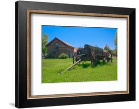 Ghost Town Virginia City Montana-null-Framed Art Print