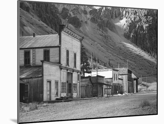 Ghost Town-Russell Lee-Mounted Photographic Print