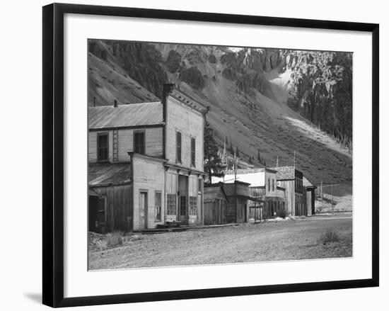 Ghost Town-Russell Lee-Framed Photographic Print