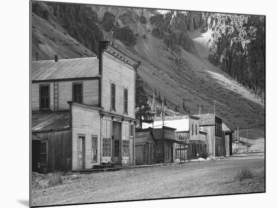 Ghost Town-Russell Lee-Mounted Photographic Print