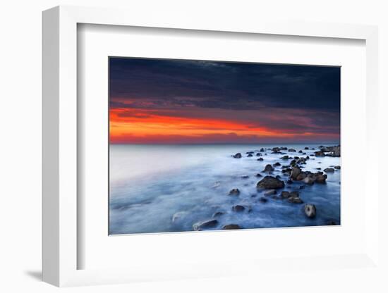 Ghostly sunset-Marco Carmassi-Framed Photographic Print