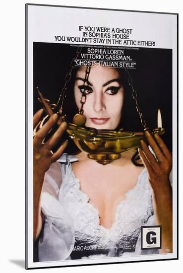 Ghosts, Italian Style, Sophia Loren, 1967-null-Mounted Art Print