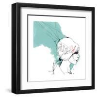 Ghosts-Manuel Rebollo-Framed Art Print