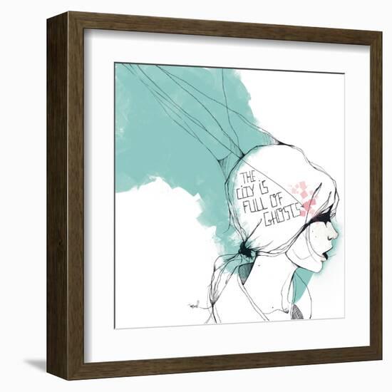 Ghosts-Manuel Rebollo-Framed Art Print