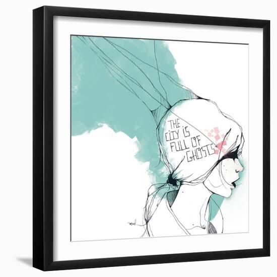 Ghosts-Manuel Rebollo-Framed Art Print