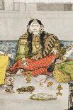 Detail from Group of Nautch Girls, 1800-25-Ghulam Ali Khan-Giclee Print