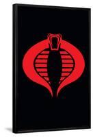 GI Joe- Cobra Logo-null-Framed Poster