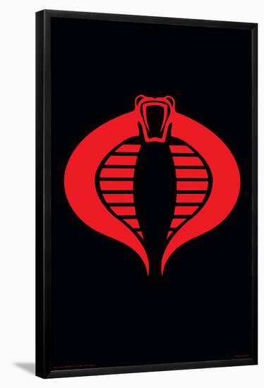 GI Joe- Cobra Logo-null-Framed Poster