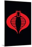 GI Joe- Cobra Logo-null-Mounted Poster