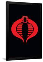 GI Joe- Cobra Logo-null-Framed Poster