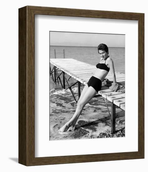 Gia Scala-null-Framed Photo