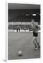 Giacinto Facchetti on the Phase of Loosen Up Before the Match Against the North Korea-Mario de Biasi-Framed Giclee Print