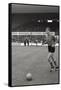 Giacinto Facchetti on the Phase of Loosen Up Before the Match Against the North Korea-Mario de Biasi-Framed Stretched Canvas