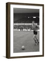 Giacinto Facchetti on the Phase of Loosen Up Before the Match Against the North Korea-Mario de Biasi-Framed Giclee Print