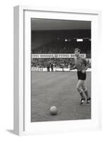 Giacinto Facchetti on the Phase of Loosen Up Before the Match Against the North Korea-Mario de Biasi-Framed Giclee Print