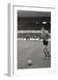 Giacinto Facchetti on the Phase of Loosen Up Before the Match Against the North Korea-Mario de Biasi-Framed Premium Giclee Print