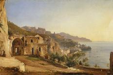 View of Amalfi from the Cave of the Capuchins-Giacinto Gigante-Giclee Print