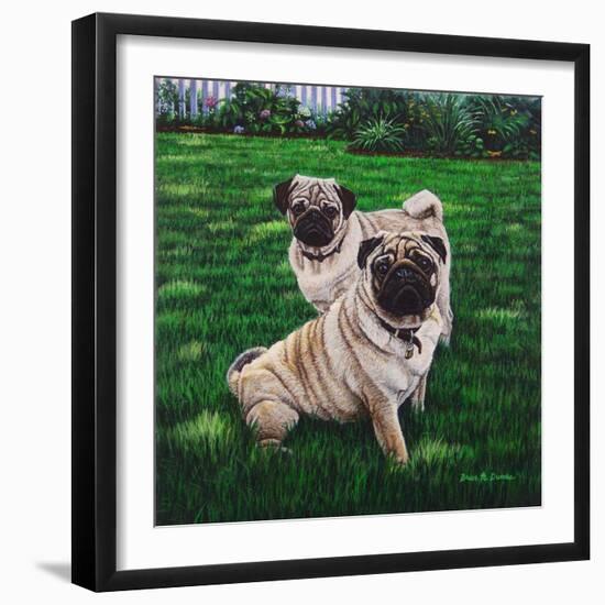 Giacomo and Luca-Bruce Dumas-Framed Premium Giclee Print