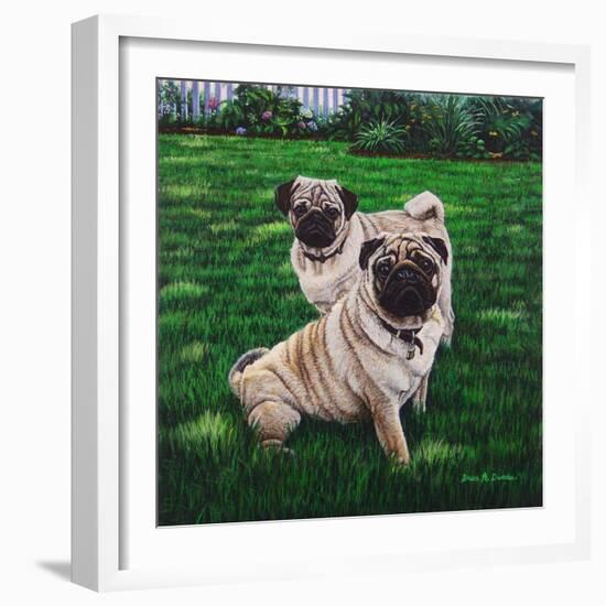 Giacomo and Luca-Bruce Dumas-Framed Giclee Print