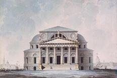Facade of the Stock Exchange Building in Saint Petersburg, 1783-Giacomo Antonio Domenico Quarenghi-Giclee Print