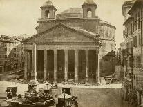Piazza Del Duomo in Catania, with the Cathedral Dedicated to St. Agatha and the Elephant-Giacomo Brogi-Photographic Print