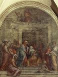 Italy, Florence, Church of Santa Felicita, Capponi Chapel, Annunciation-Giacomo Carucci-Framed Giclee Print