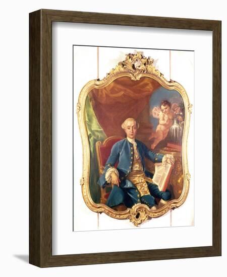 Giacomo Casanova (1725-98)-Anton Raphael Mengs-Framed Giclee Print