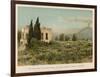 Giacomo Leopardi Villa Ferrigni, Italy, Where the Italian Poet Wrote 'Ginestra'-null-Framed Art Print