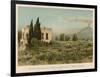 Giacomo Leopardi Villa Ferrigni, Italy, Where the Italian Poet Wrote 'Ginestra'-null-Framed Art Print