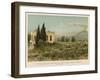 Giacomo Leopardi Villa Ferrigni, Italy, Where the Italian Poet Wrote 'Ginestra'-null-Framed Art Print