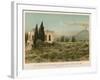 Giacomo Leopardi Villa Ferrigni, Italy, Where the Italian Poet Wrote 'Ginestra'-null-Framed Art Print