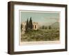 Giacomo Leopardi Villa Ferrigni, Italy, Where the Italian Poet Wrote 'Ginestra'-null-Framed Art Print