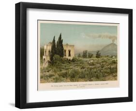 Giacomo Leopardi Villa Ferrigni, Italy, Where the Italian Poet Wrote 'Ginestra'-null-Framed Art Print