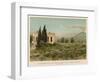 Giacomo Leopardi Villa Ferrigni, Italy, Where the Italian Poet Wrote 'Ginestra'-null-Framed Art Print