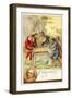Giacomo Meyerbeer and a Scene from His Opera Robert Le Diable-null-Framed Giclee Print