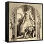 Giacomo Meyerbeer's opera-Moritz Ludwig von Schwind-Framed Stretched Canvas