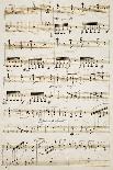 Score for Piano for Grand Duet of Les Huguenots-Giacomo Meyerbeer-Giclee Print